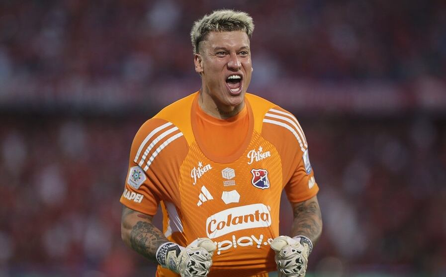 Washington Aguerre, arquero de Independiente Medellín / Colprensa