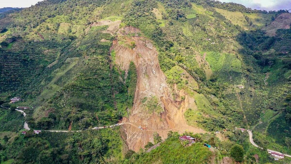 Inician cierres viales en el sector Buenavista vía Manzanares - Petaqueros