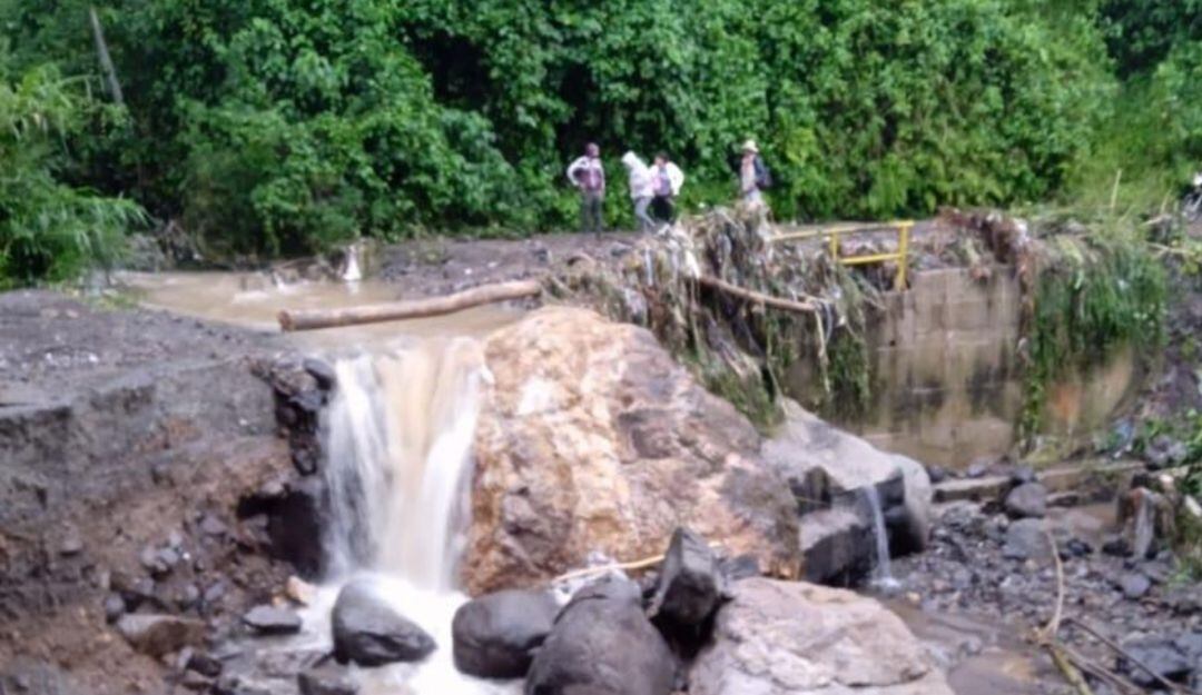 Afectaciones por las lluvias