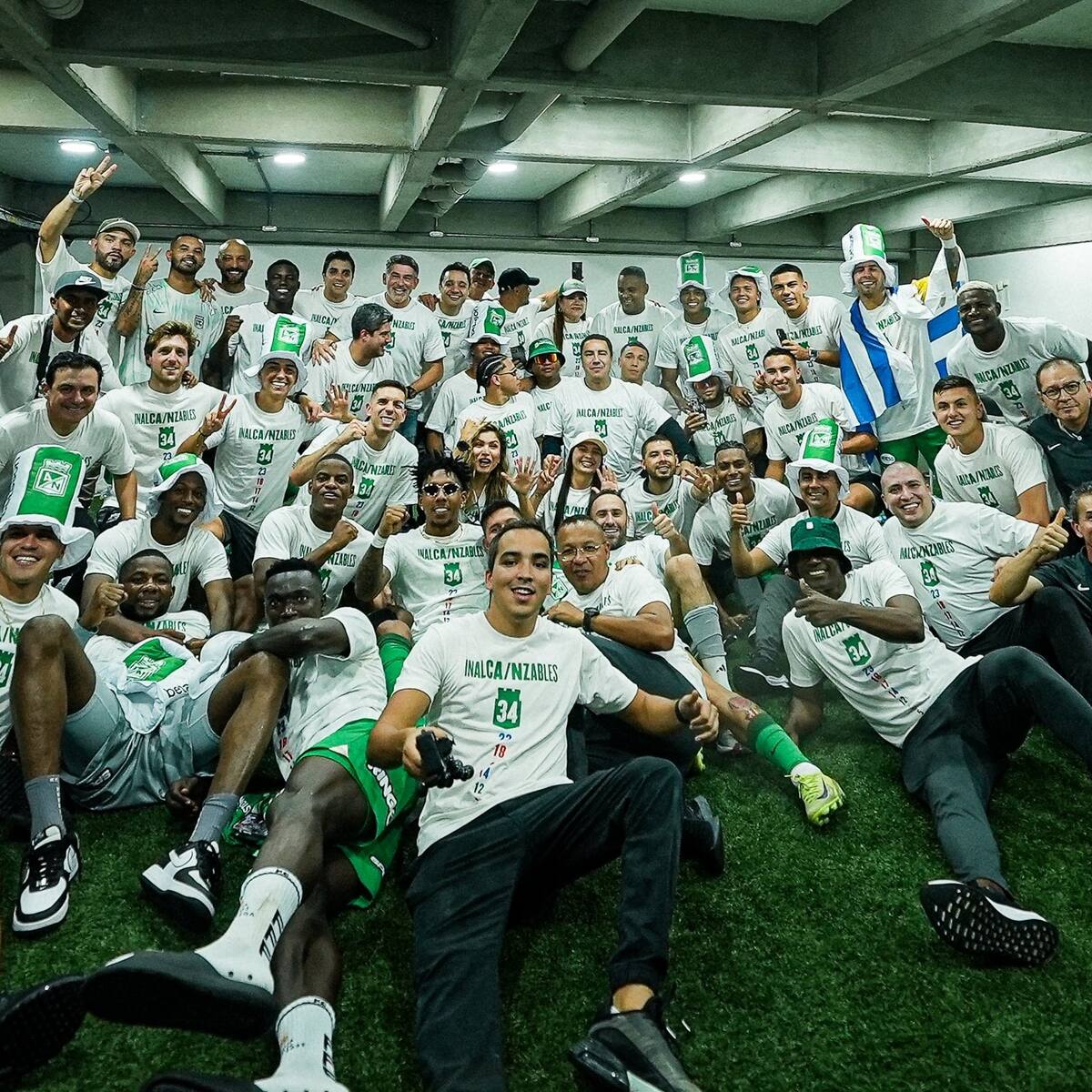 Video: Insólito, Nacional recibió el trofeo de campeón de Copa Colombia en camerino