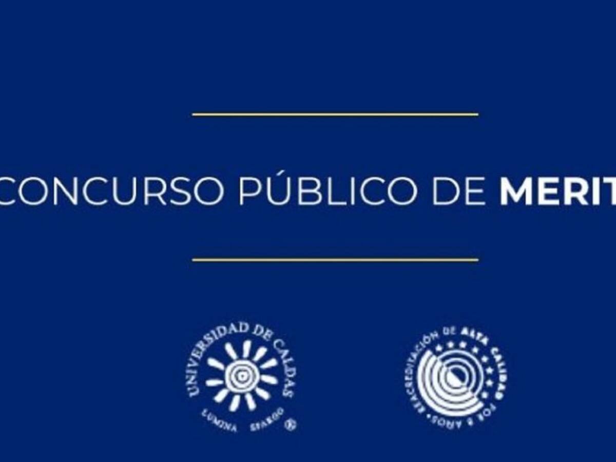 Abierto concurso público de méritos en la Universidad de Caldas