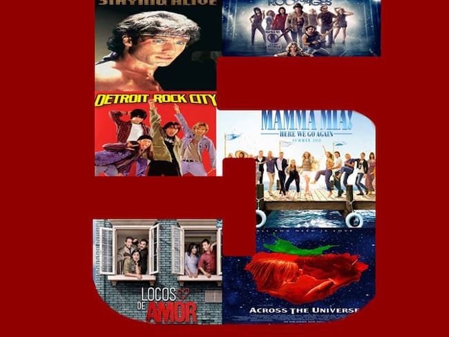 Top 5 de películas con títulos de canciones