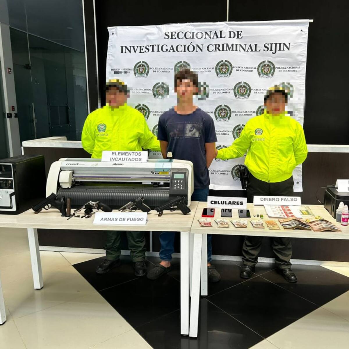 Capturan en Cúcuta a un hombre señalado de falsificar moneda colombiana