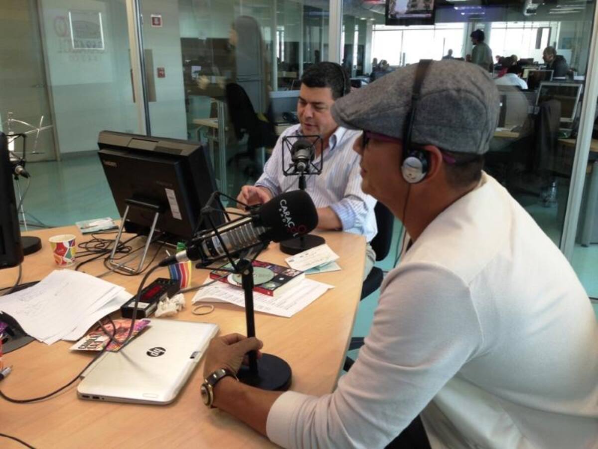 Charlie Zaa presentó en Hoy por Hoy su más reciente disco "En otro tiempo", homenaje a Niche.