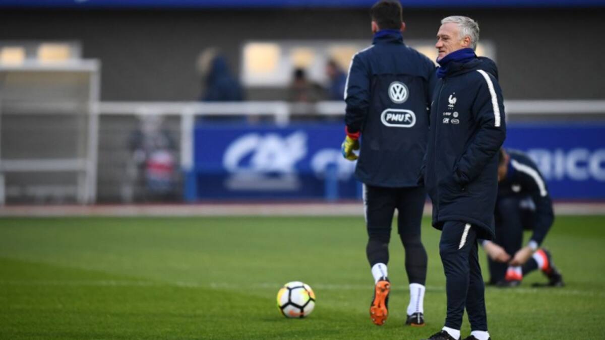 El equipo colombiano tiene experiencia: Deschamps, DT de Francia