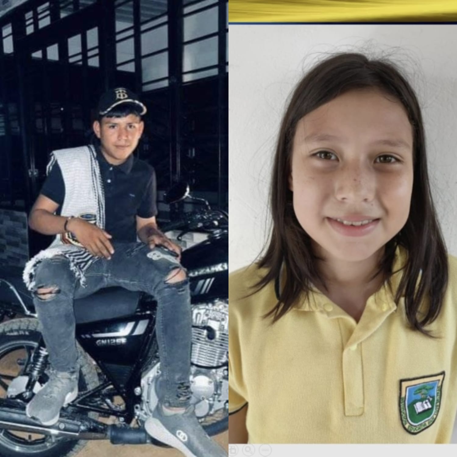 Menores desaparecidos en Sardinata / Foto: Redes sociales