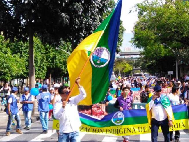 Indígenas de Antioquia se declara en Minga permanente