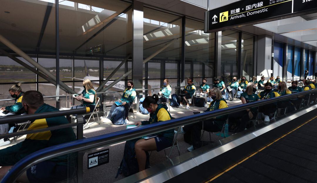 Delegación de sóftbol llega a Japón para los Olímpicos a siete semanas de las justas deportivas