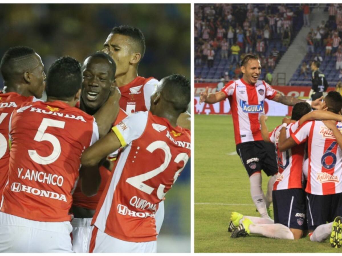 Santa Fe y Junior vuelven a enfrentarse tras la final de la Copa Águila