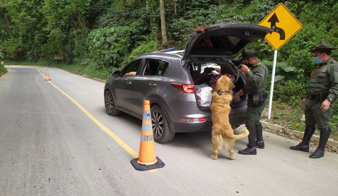 Operativos de control en vías de Caldas