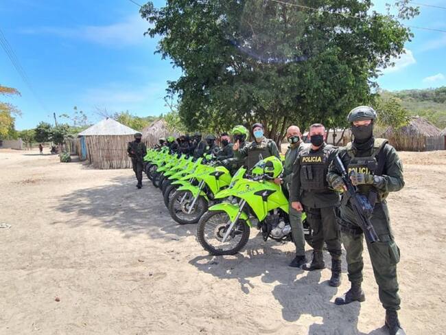 Operativos de la Policía Bolívar en El Salado, sur de Bolívar