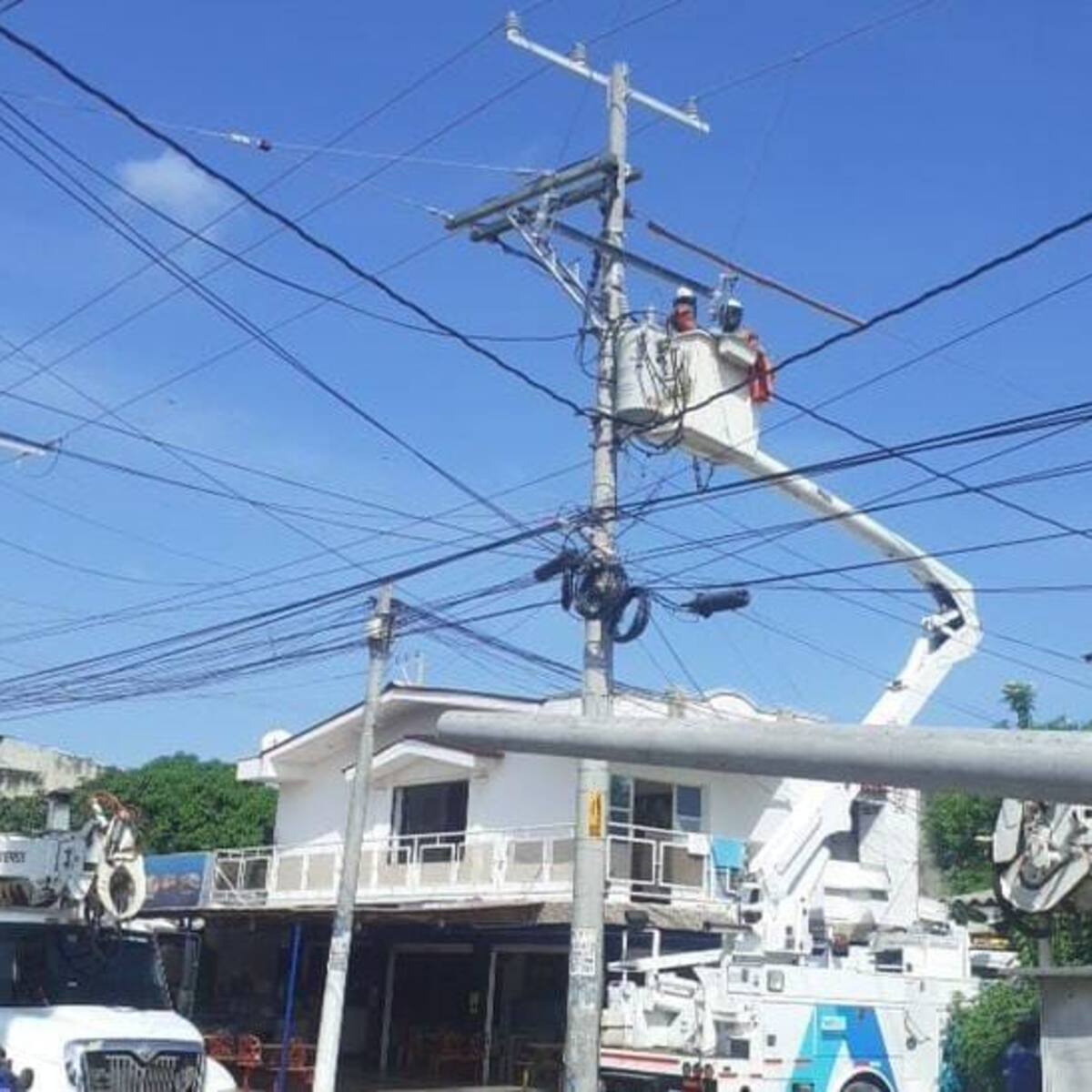 Operario de Air-e es agredido con cacha de arma de fuego en Barranquilla
