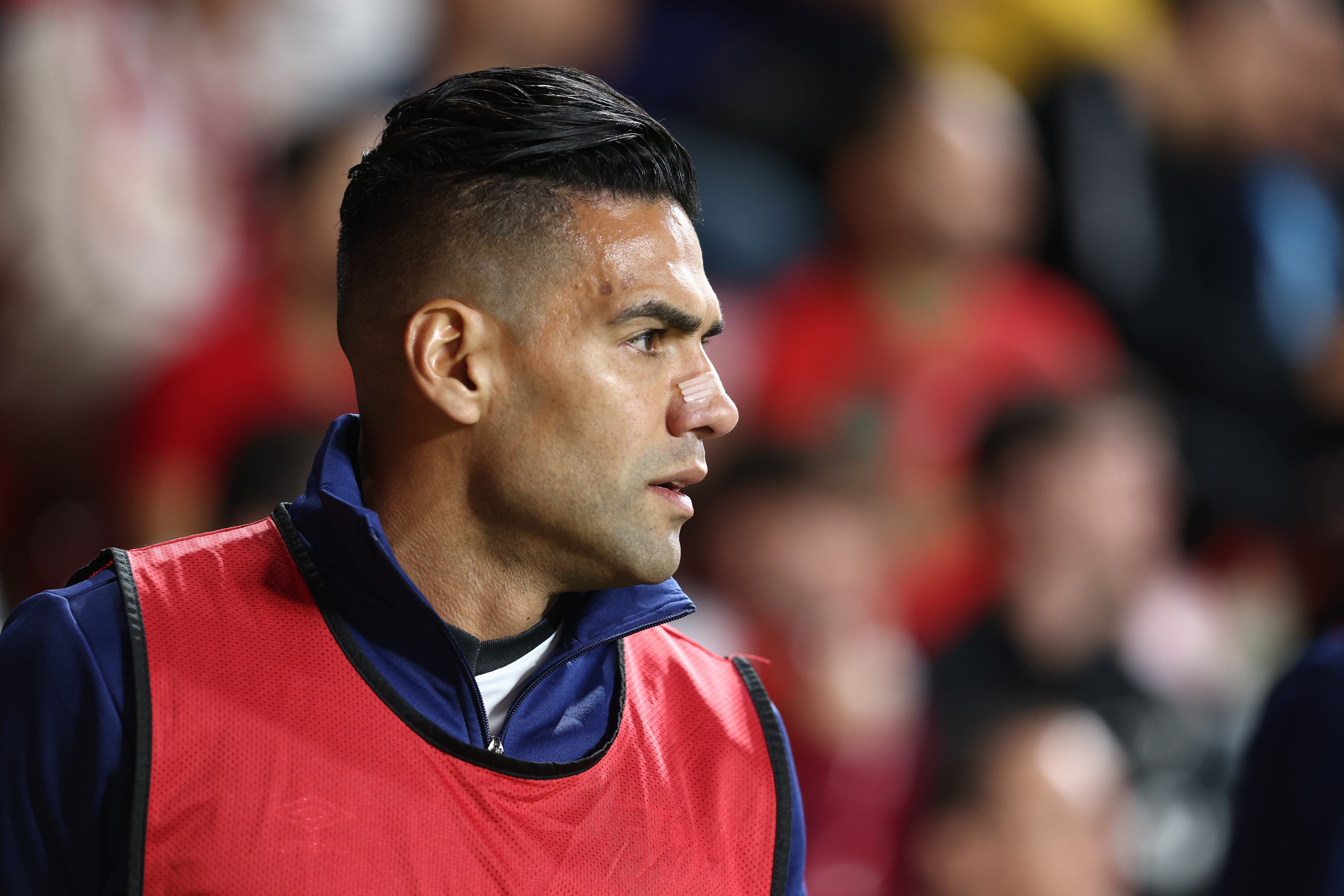 Radamel Falcao García es baja con el Rayo Vallecano.