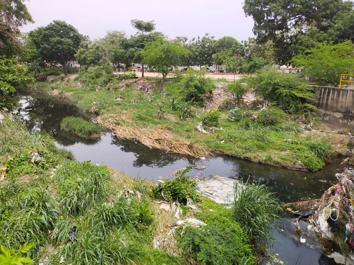 Habitantes de Olaya Herrera y 13 de Junio exigen limpieza total del canal Ricaurte