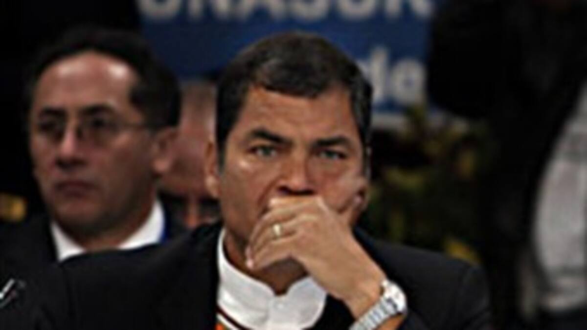 Correa arremete contra Colombia y dice que Plan Colombia es un fracaso