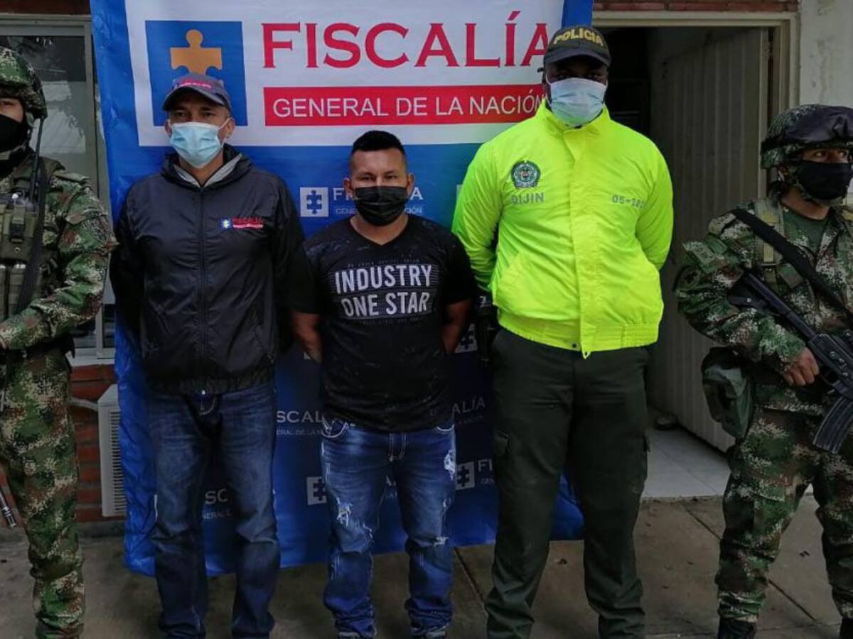 Ejército capturó a alias 'Chorizo', responsable de seis homicidios en Cauca