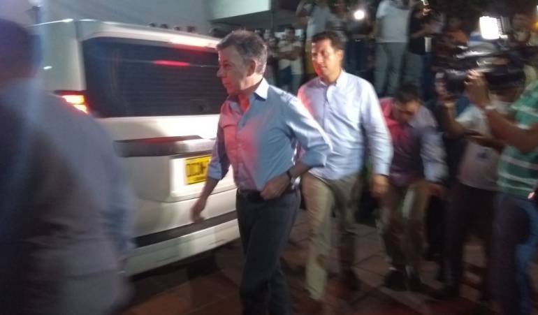 Juan Manuel Santos en Barranquilla