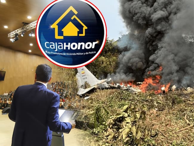 Caja Honor anunció vivienda a las 56 familias de los uniformados fallecidos en Puerto Leguízamo. (Foto: cortesía Caja Honor)