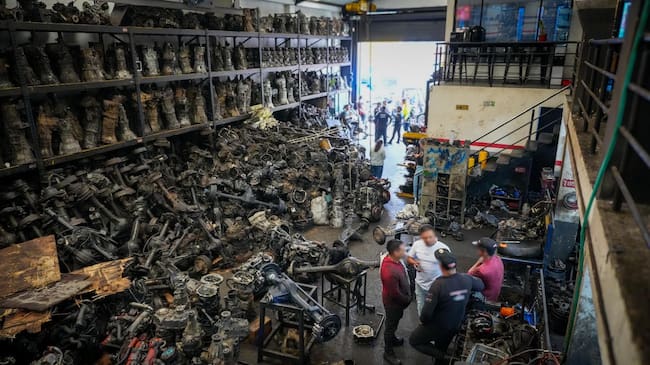 Operativo en Los Mártires