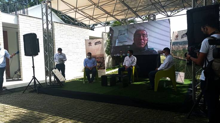 Se instaló mesa de diálogo entre Alcaldía y manifestantes