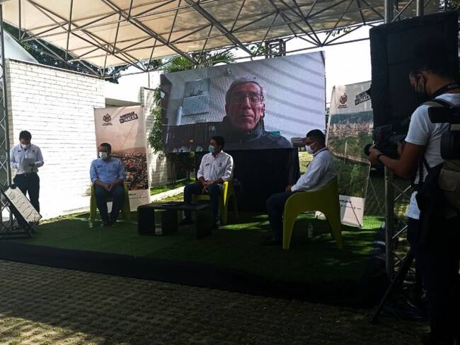 Se instaló mesa de diálogo entre Alcaldía y manifestantes