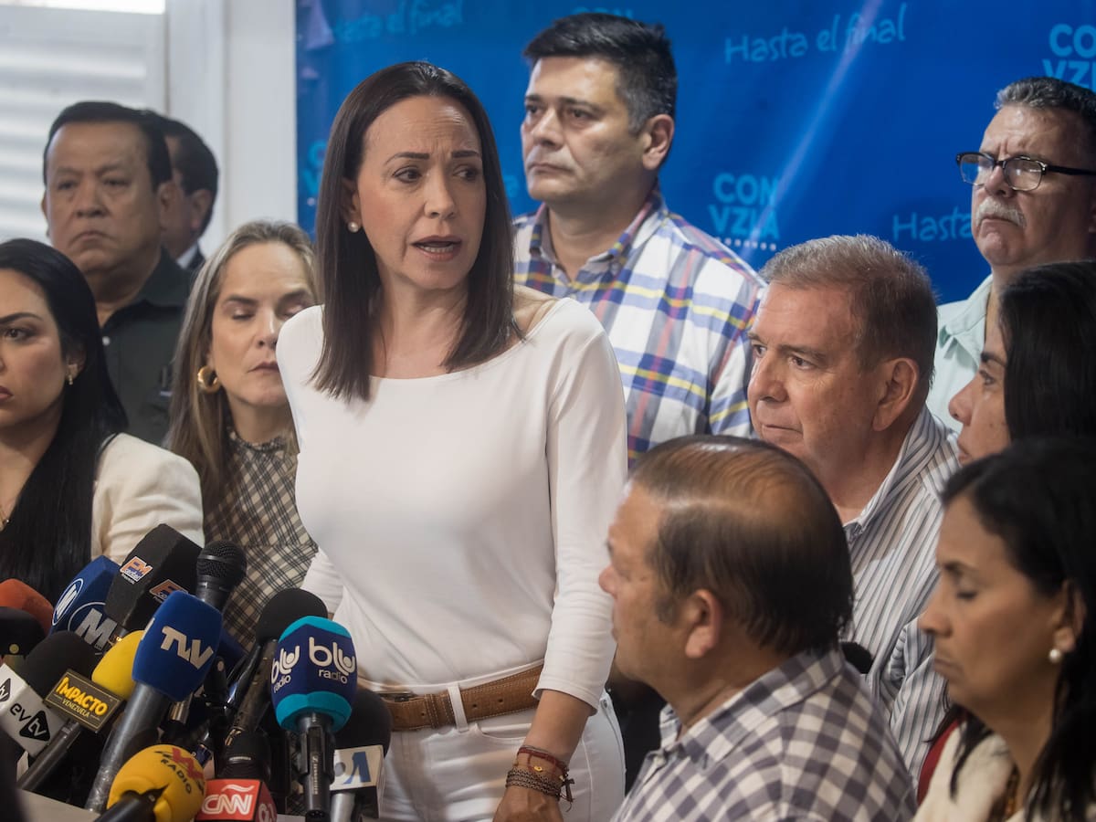 Oposición venezolana denuncia detención de dos colaboradores de la campaña presidencial
