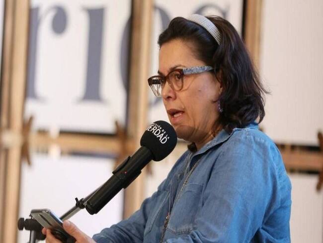 Marta Ruiz, comisionada de la verdad.