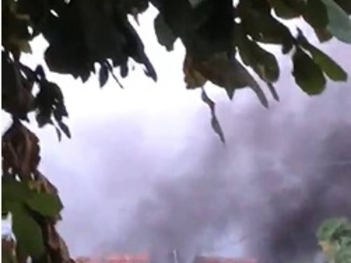 “Están quemando algunas casas”, habitante de Filo el Gringo, corregimiento de El Tarra