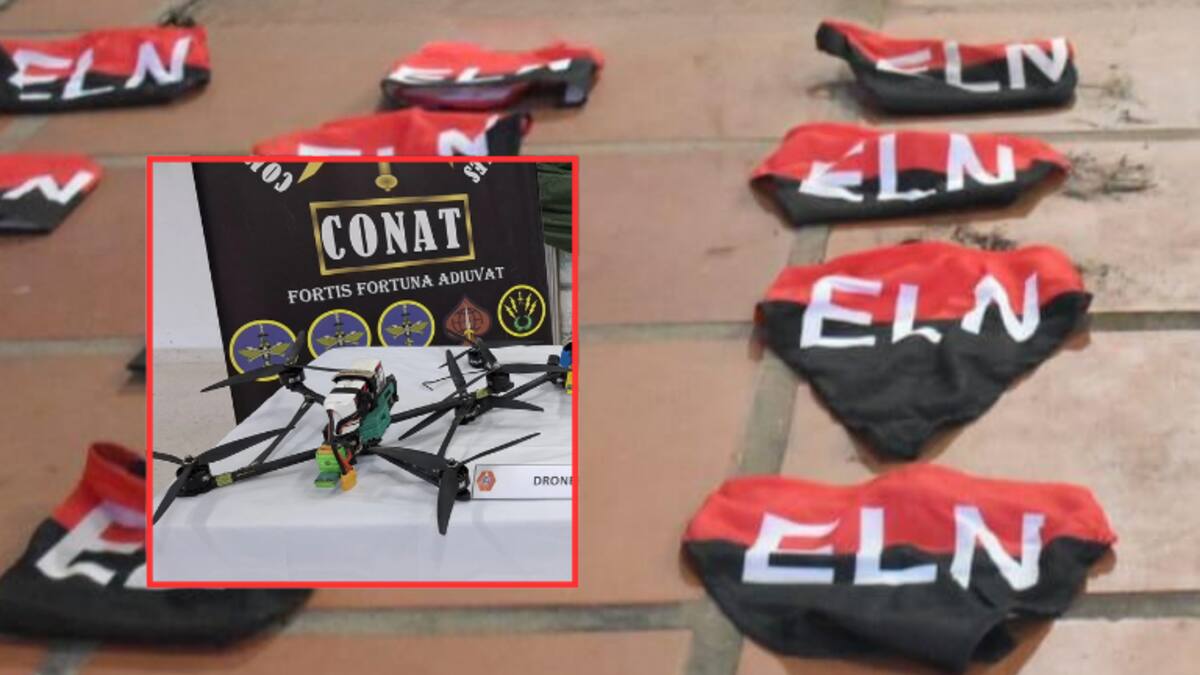 Ejército Nacional desmantela operativo del ELN en Tibú: incauta drones y material bélico