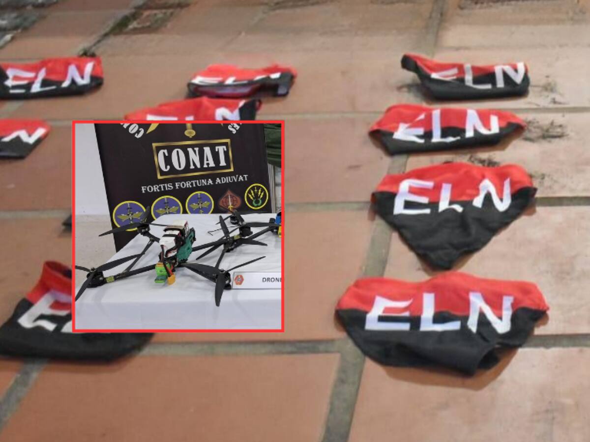 Ejército Nacional desmantela operativo del ELN en Tibú: incauta drones y material bélico