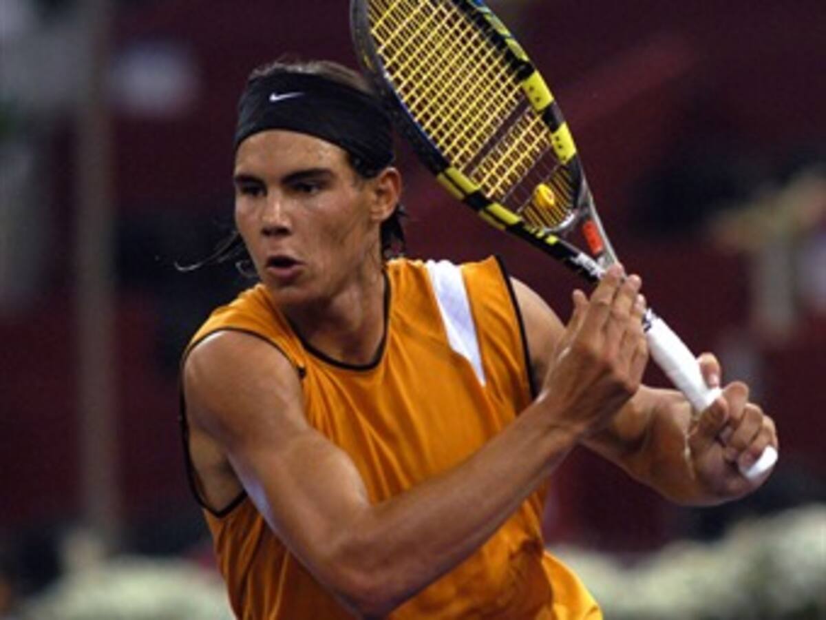 Rafael Nadal a la final del Conde de Godó