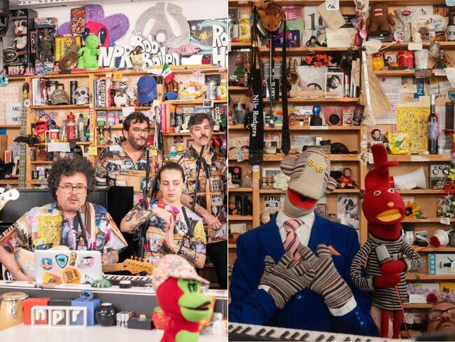 31 Minutos, Tiny Desk Concert (Fotos: Tomadas de las redes sociales oficiales de 31 minutos).