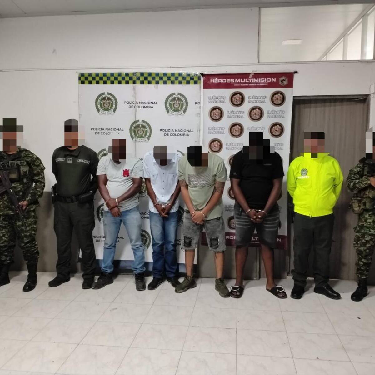 Por narcotráfico y transporte de droga a gran escala, caen cuatro disidentes Farc en Cali