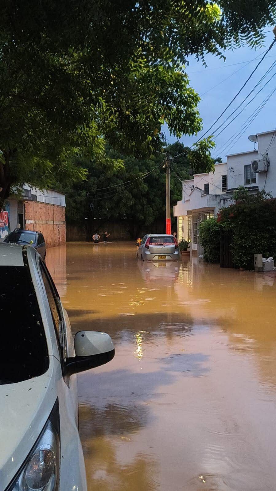 Afectaciones por las fuertes lluvias en Los Patios, Norte de Santander. / Foto: Cortesía comunidad.