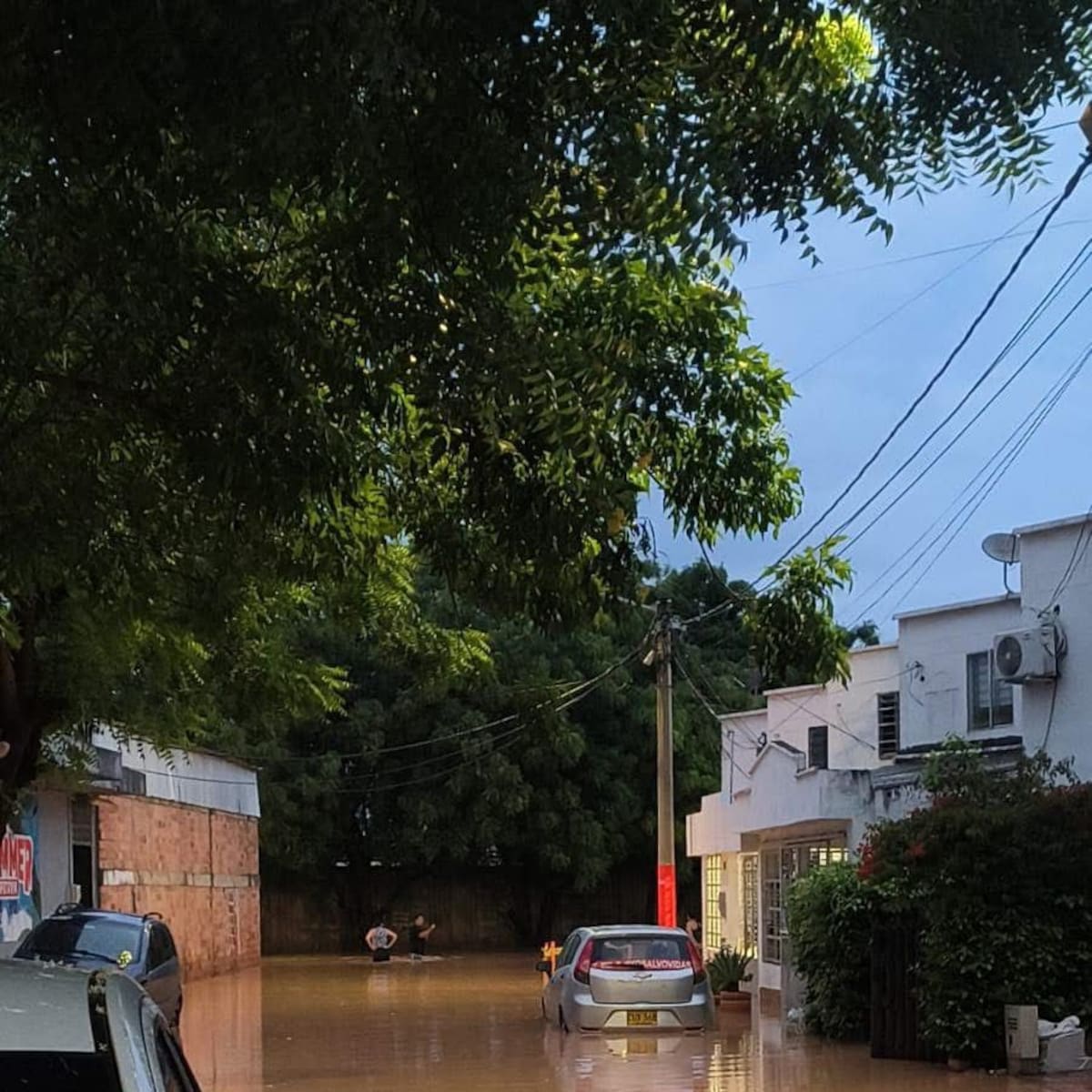 60 familias afectadas en Los Patios, Norte de Santander, por las fuertes lluvias de este martes