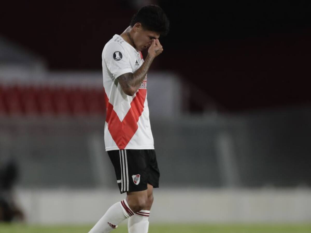 Jorge Carrascal dio positivo para COVID-19 en River Plate