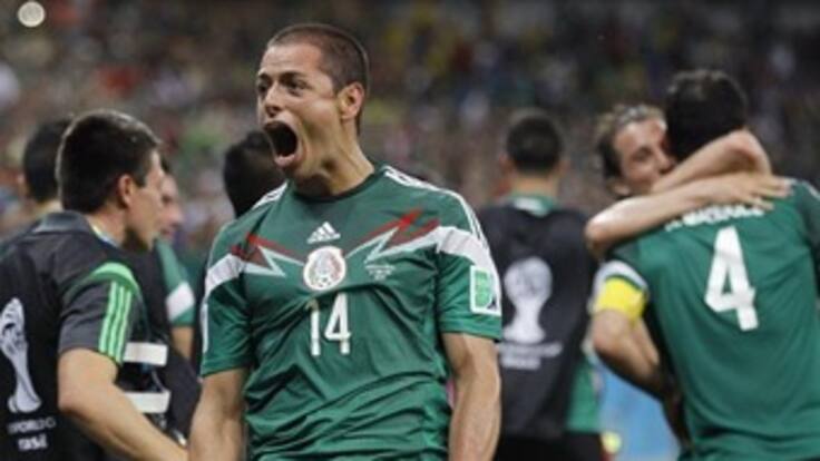 Javier Hernández y el 3-0 de México ante Croacia