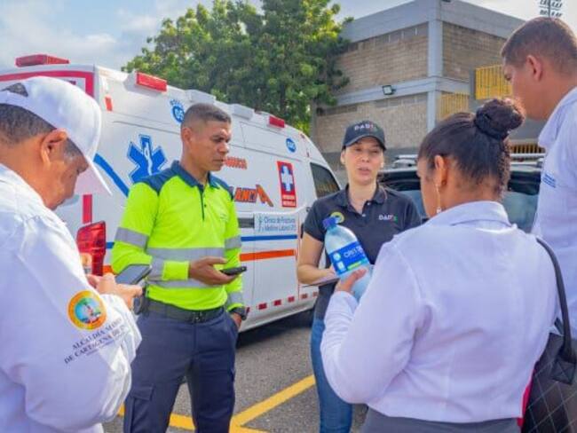 DADIS inició revisión al sistema de comunicación entre ambulancias y el CRUED