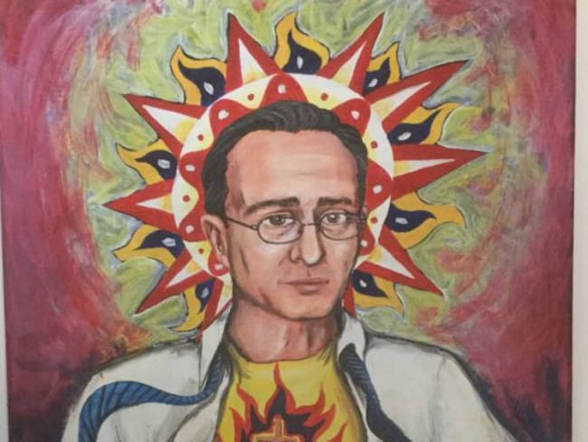 ¿Arte o fanatismo? El cuadro del “Sagrado corazón de Uribe”