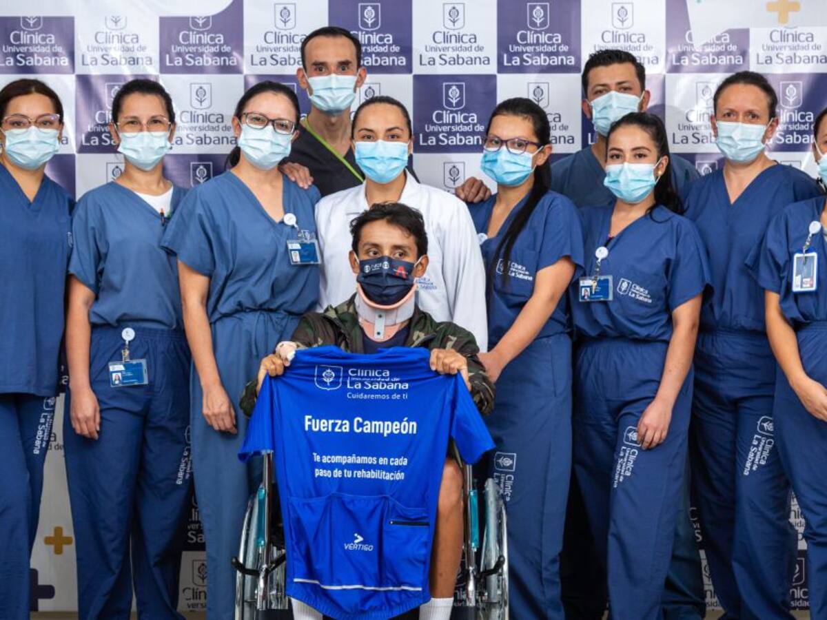 Las palabras de Egan a los médicos: "Gracias por darme otra oportunidad"