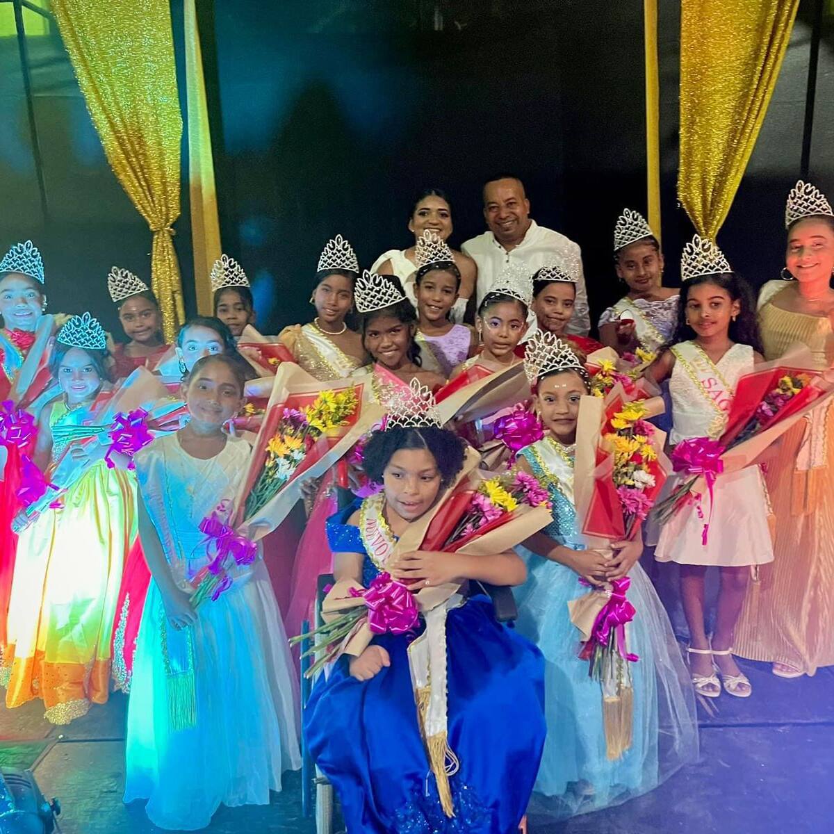 Santa Rosa de Lima celebró la magia de Noviembre de Princesas con más de 30 niñas