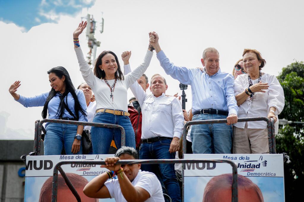 Maria Corina Machado y Edmundo González Urrutia. I Foto: Jeampier Arguinzones/picture alliance via Getty Images.