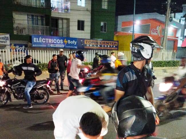 Una persona muerta y 11 heridos en siniestros viales Cartagena en las Velitas