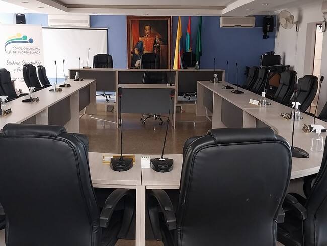 Por tercera vez aplazan debate de seguridad en el Concejo de Floridablanca
