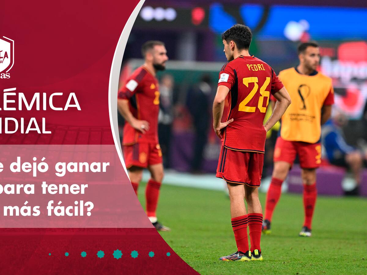 ¿España se dejó ganar de Japón para tener un camino más fácil en el Mundial?