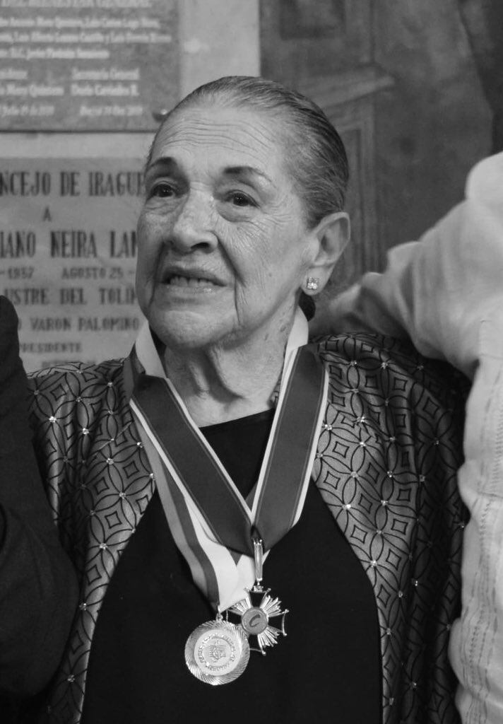 Cielo Gallo de Gómez QEPD/Imagen suministrada por la Alcaldía de Ibagué