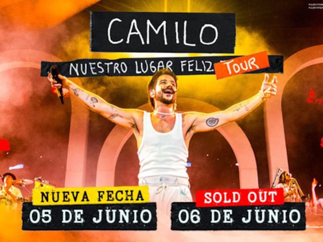 CAMILO agota su primera fecha y anuncia segundo concierto en Barranquilla