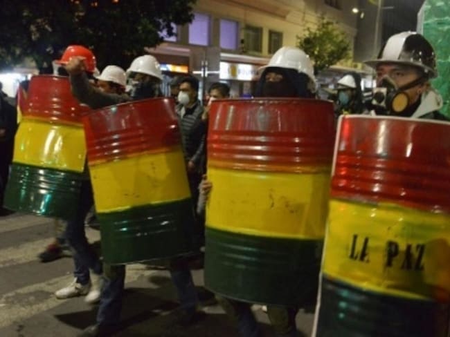Gobierno boliviano descarta represión militar ante amotinamiento