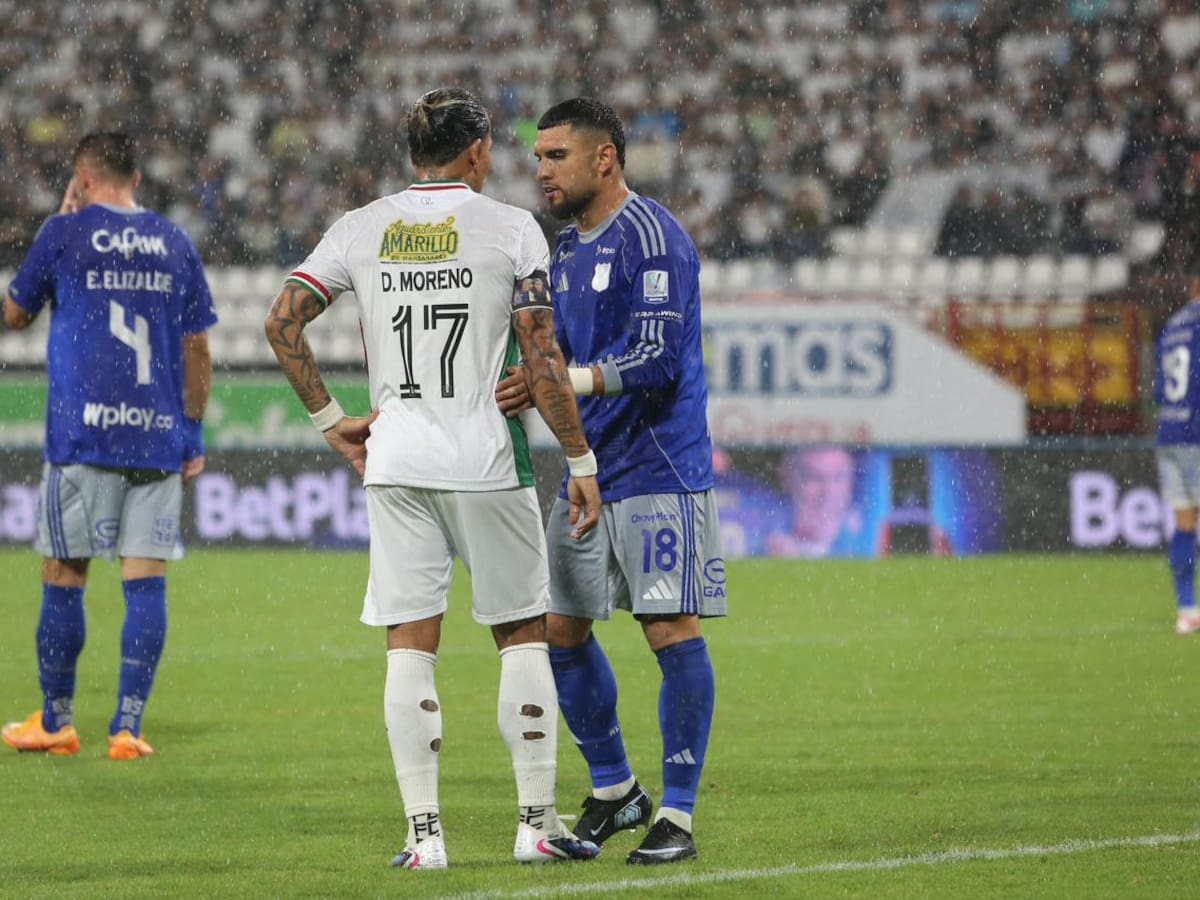 Once Caldas 1-4 Millonarios: Resumen y goles del partido en la fecha 13 de la Liga Colombiana