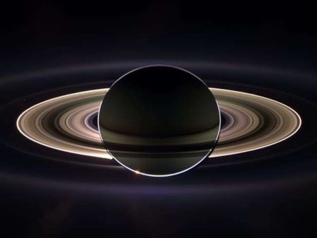 Anillos de Saturno, el segundo planeta más grande del sistema solar (Getty Images)